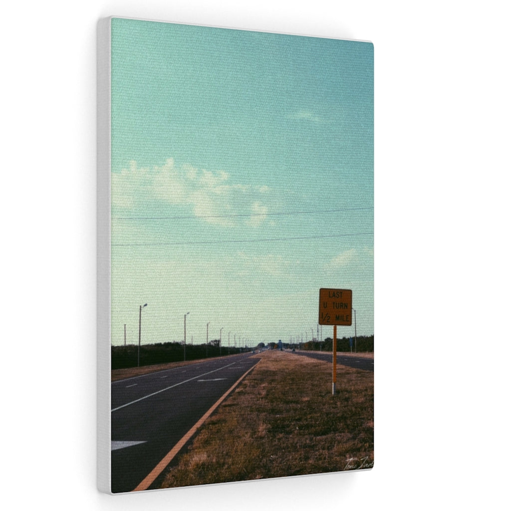 Road In The Horizon-Canvas Gallery Wraps - TomiJadePhotos
