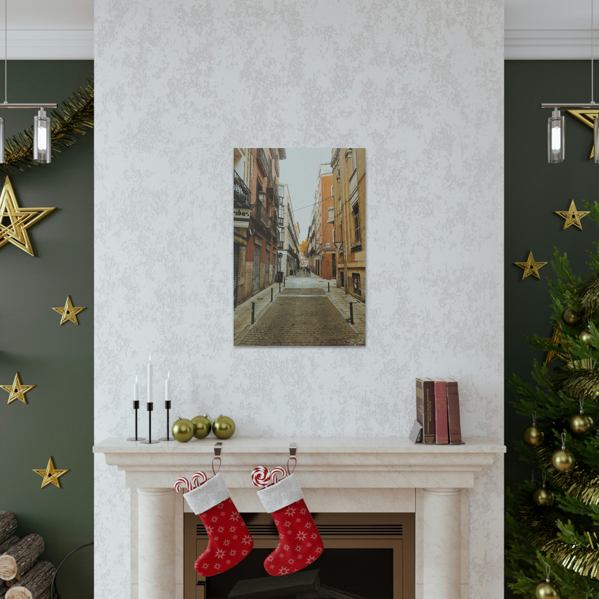 Nostalgic Streets - Canvas Gallery Wraps - TomiJadePhotos