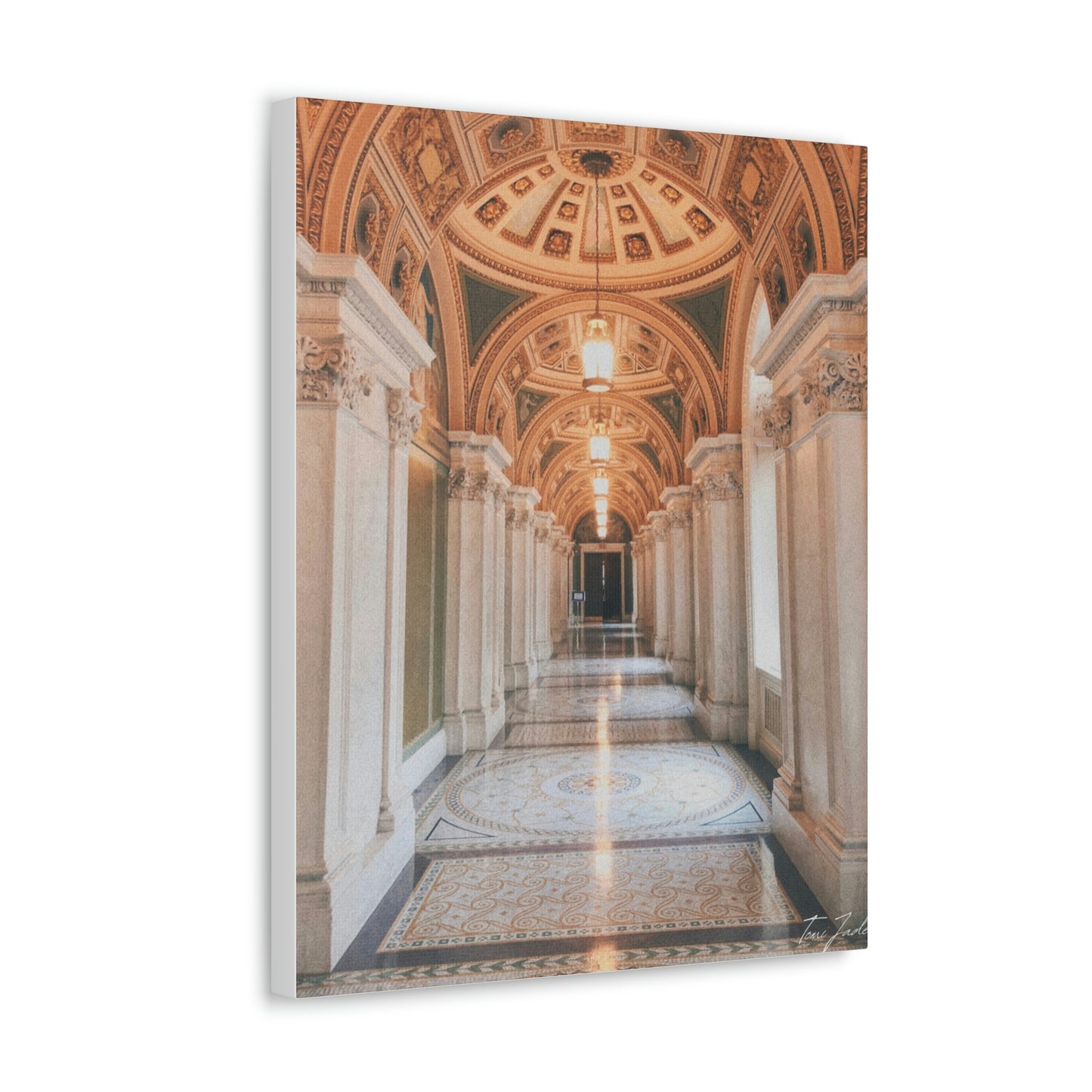 Halls Of The Capitol - Canvas Gallery Wraps - TomiJadePhotos