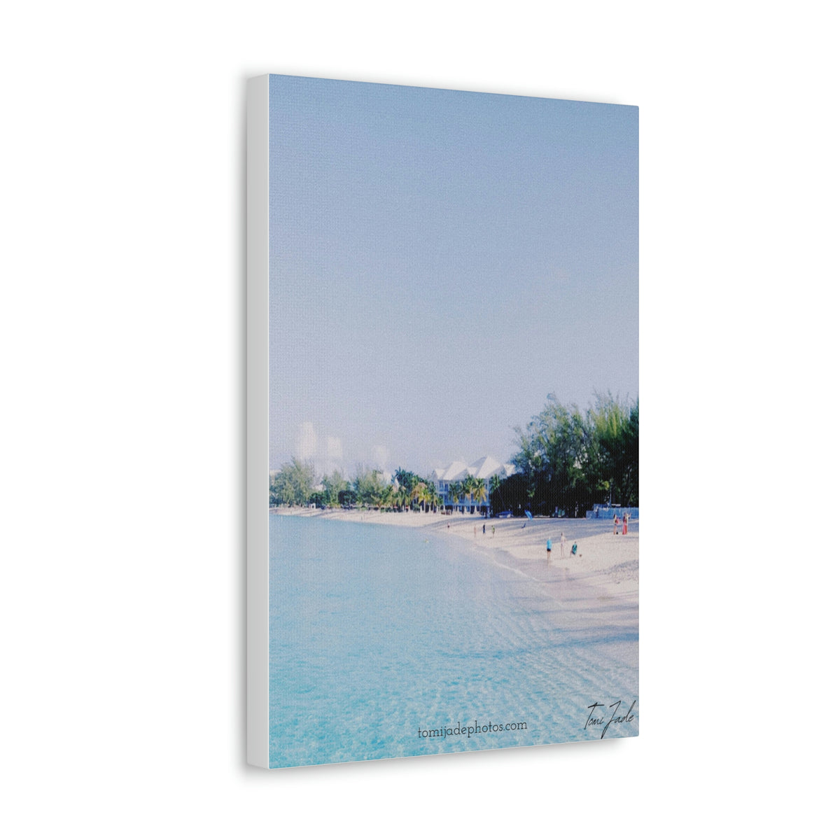 White Beach - Canvas Gallery Wraps - TomiJadePhotos
