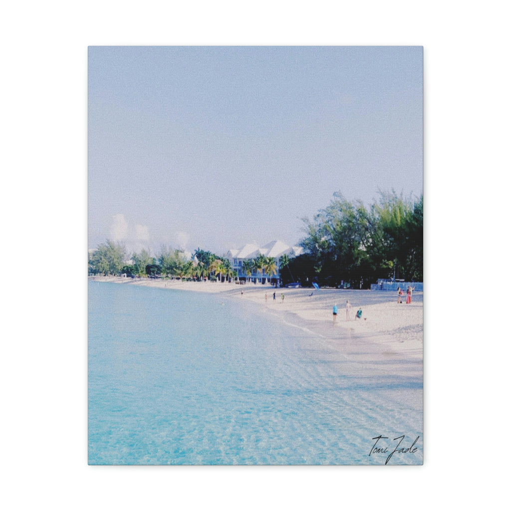 White Beach - Canvas Gallery Wraps - TomiJadePhotos