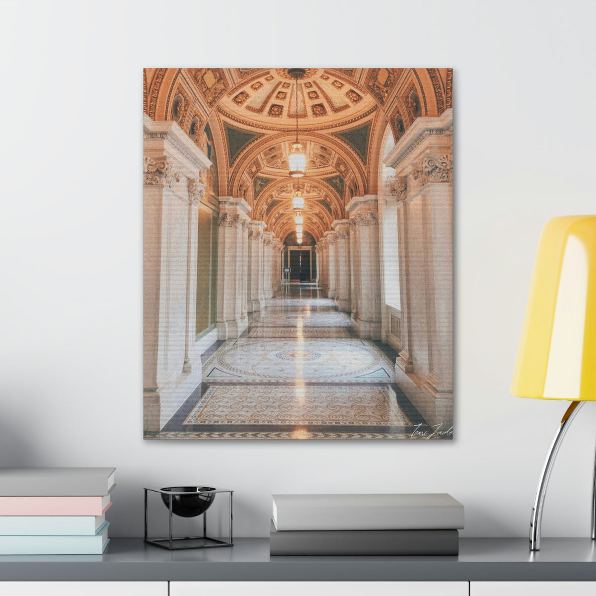 Halls Of The Capitol - Canvas Gallery Wraps - TomiJadePhotos