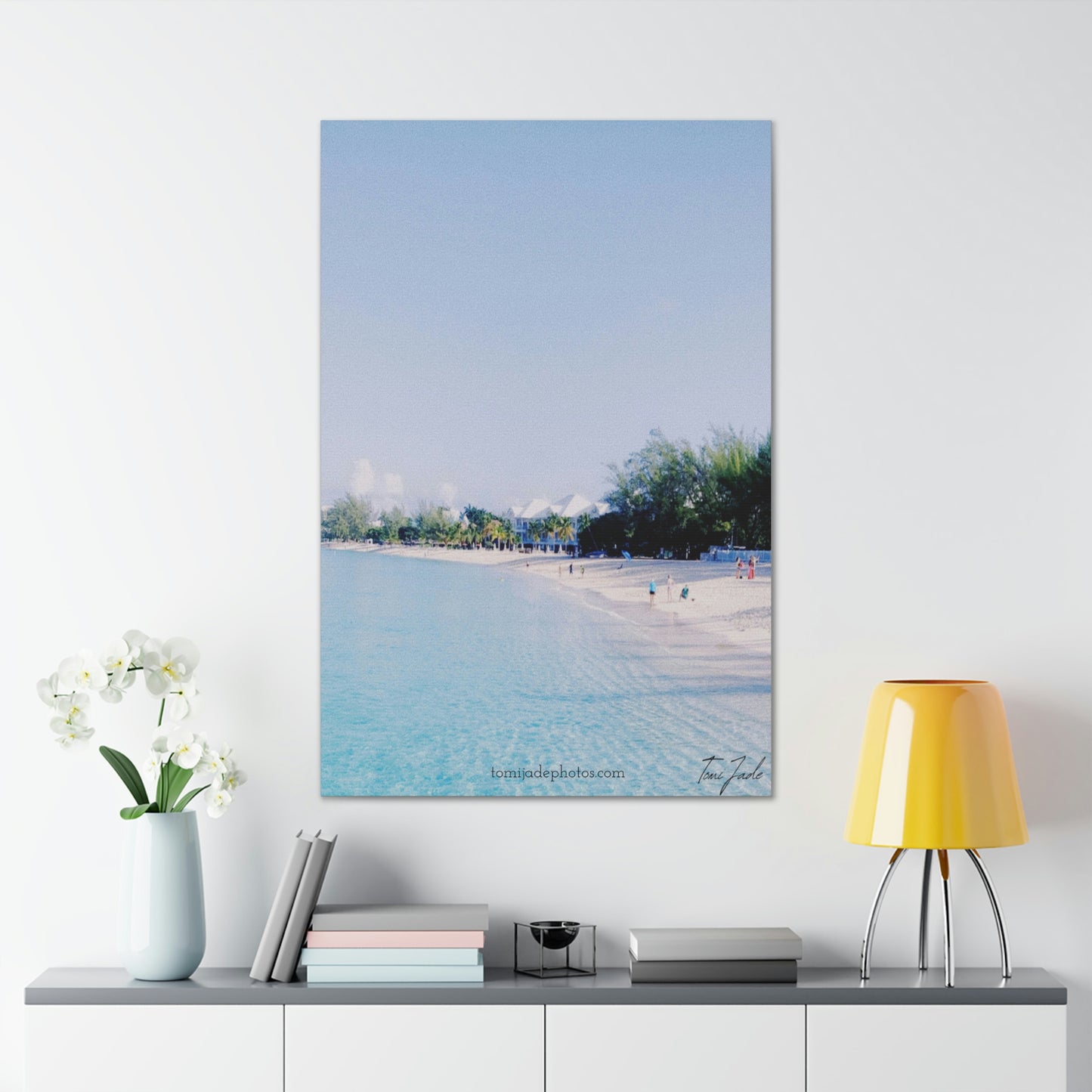 White Beach - Canvas Gallery Wraps - TomiJadePhotos