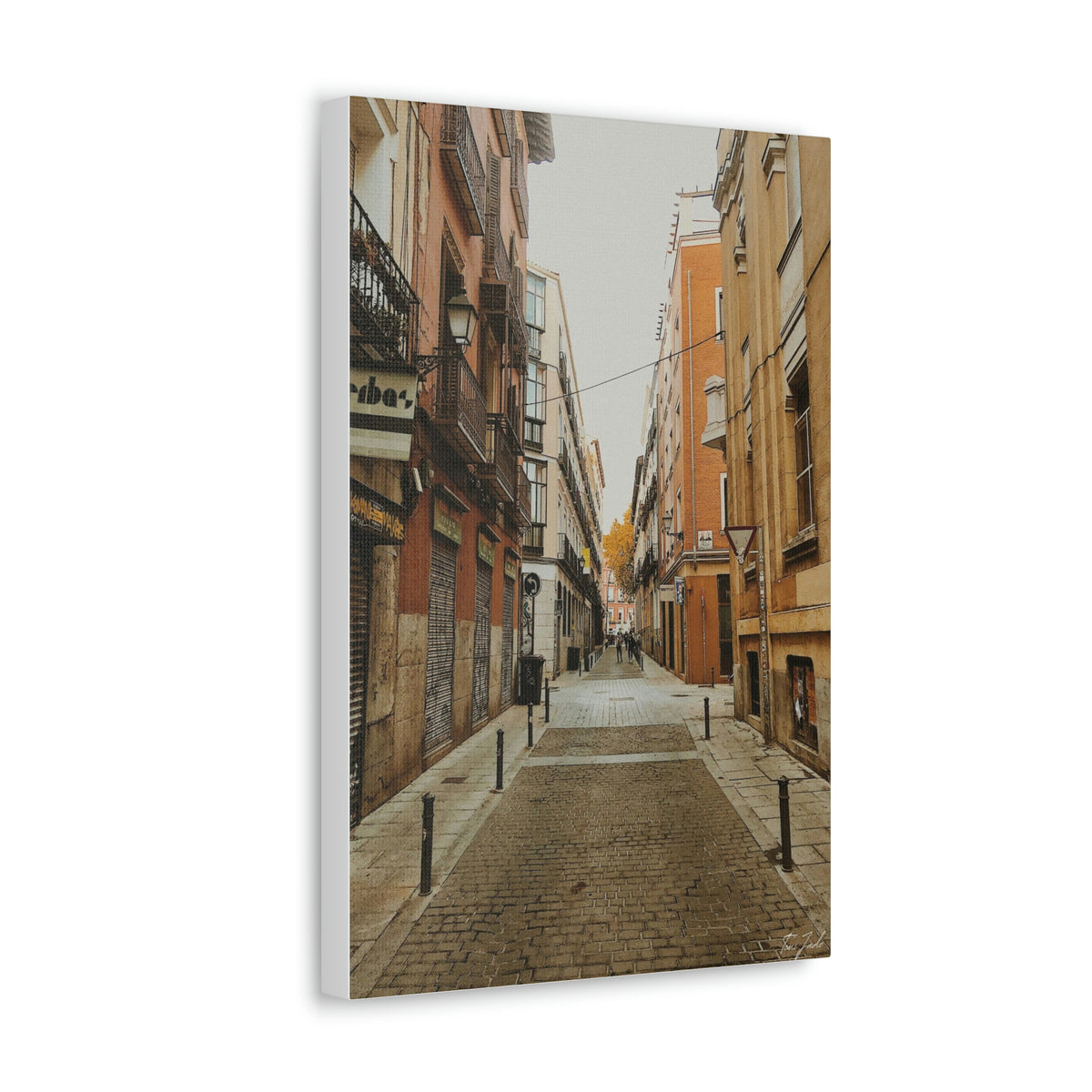Nostalgic Streets - Canvas Gallery Wraps - TomiJadePhotos