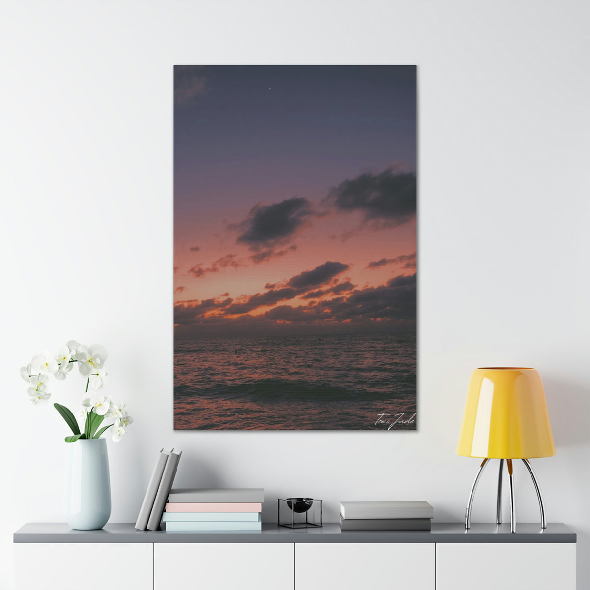 Night At The Beach - Canvas Gallery Wraps - TomiJadePhotos