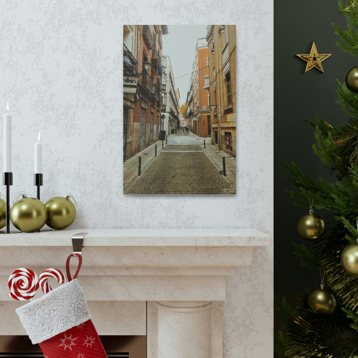 Nostalgic Streets - Canvas Gallery Wraps - TomiJadePhotos