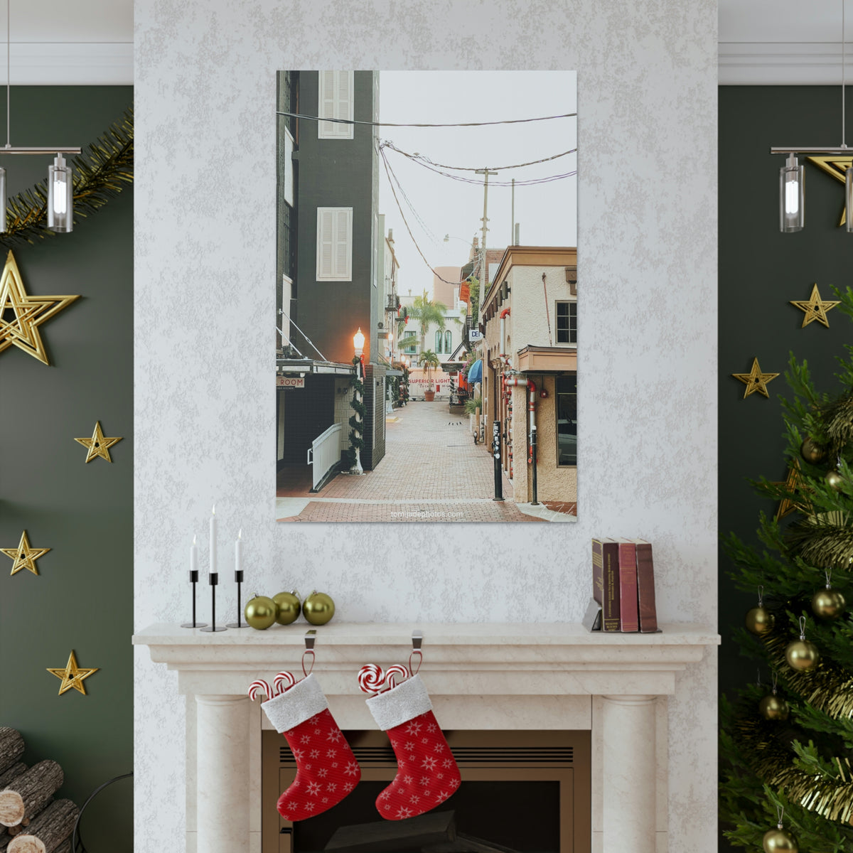 Sunshine State's Christmas - Canvas Gallery Wraps - TomiJadePhotos