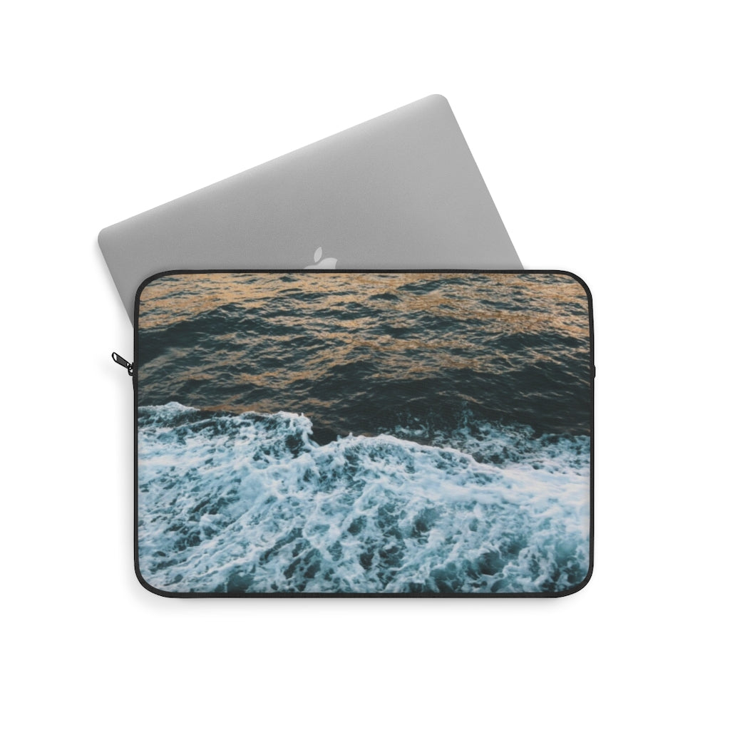 Rushing Waters-Laptop Sleeve - TomiJadePhotos