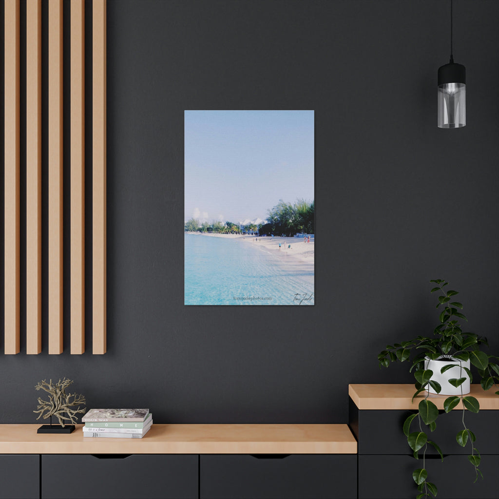 White Beach - Canvas Gallery Wraps - TomiJadePhotos