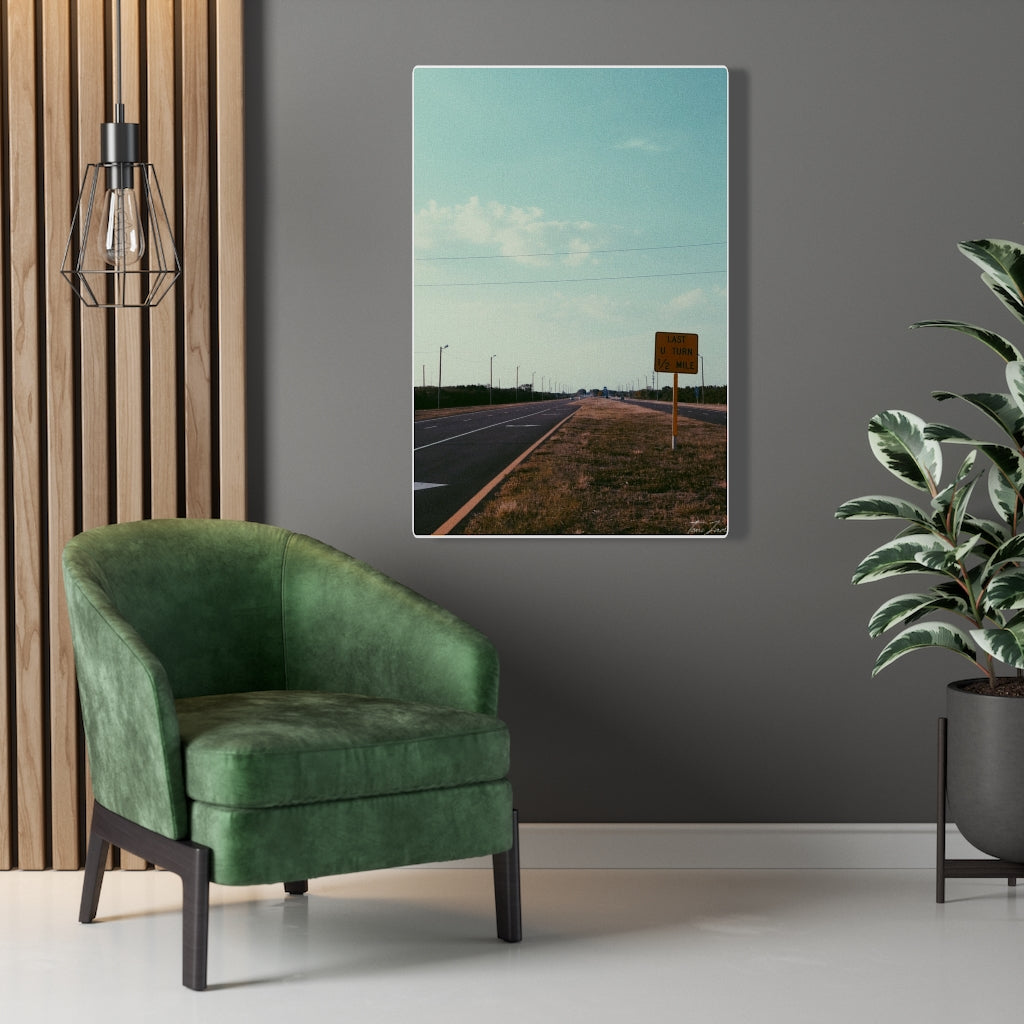 Road In The Horizon-Canvas Gallery Wraps - TomiJadePhotos