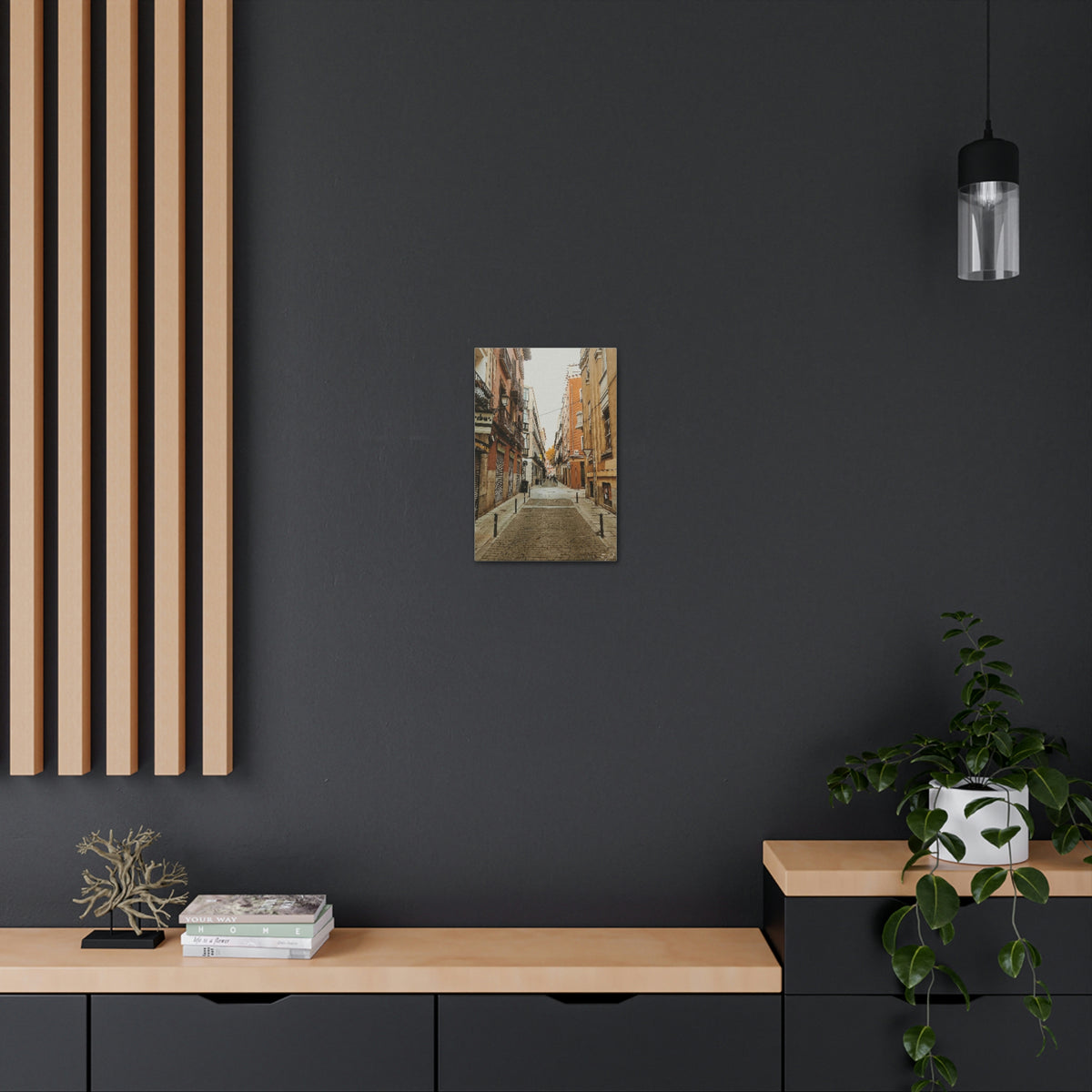 Nostalgic Streets - Canvas Gallery Wraps - TomiJadePhotos
