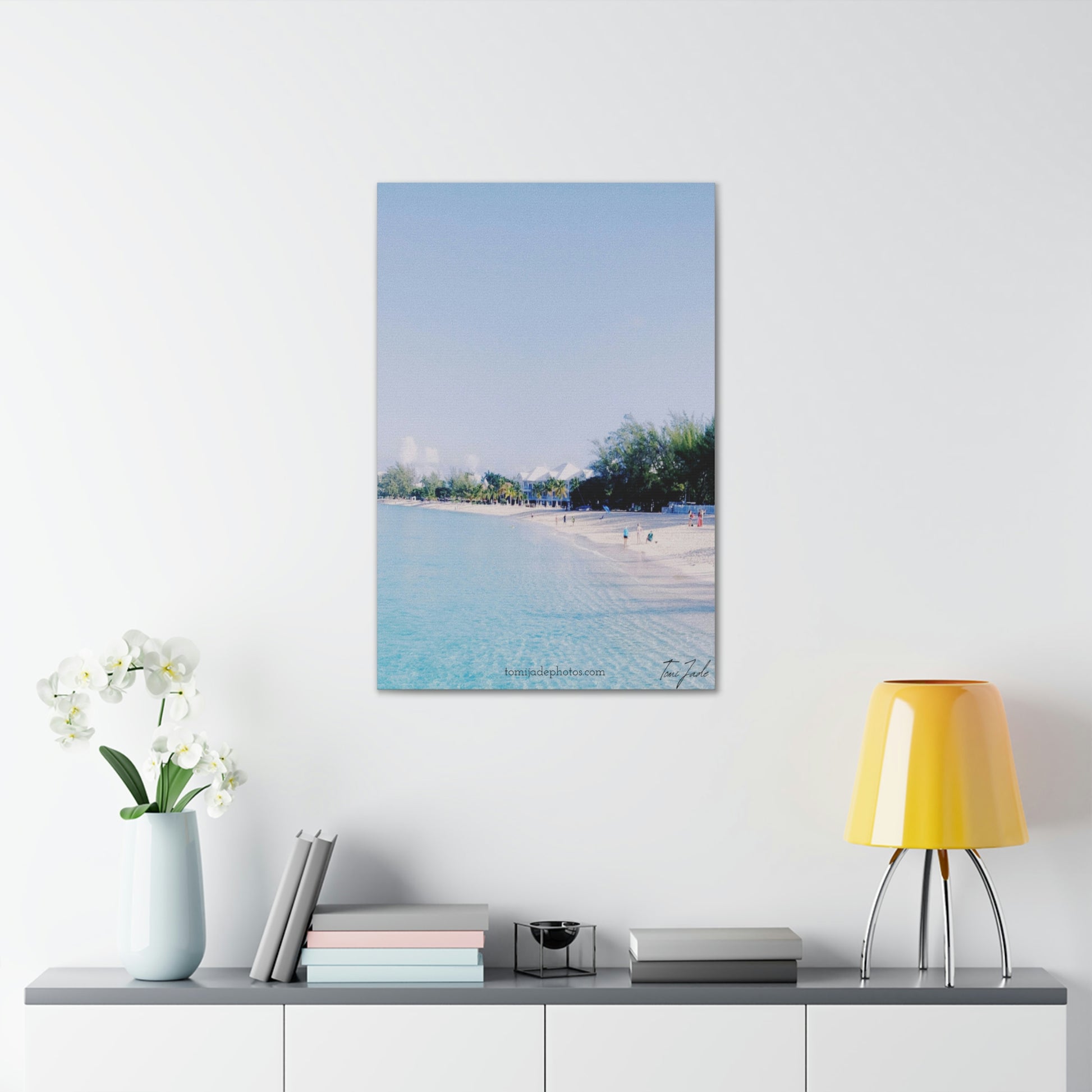 White Beach - Canvas Gallery Wraps - TomiJadePhotos