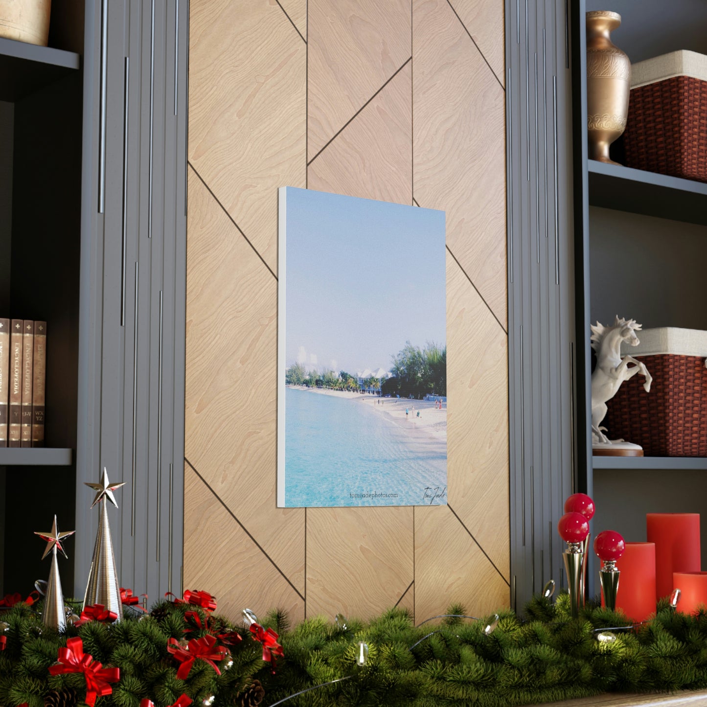 White Beach - Canvas Gallery Wraps - TomiJadePhotos