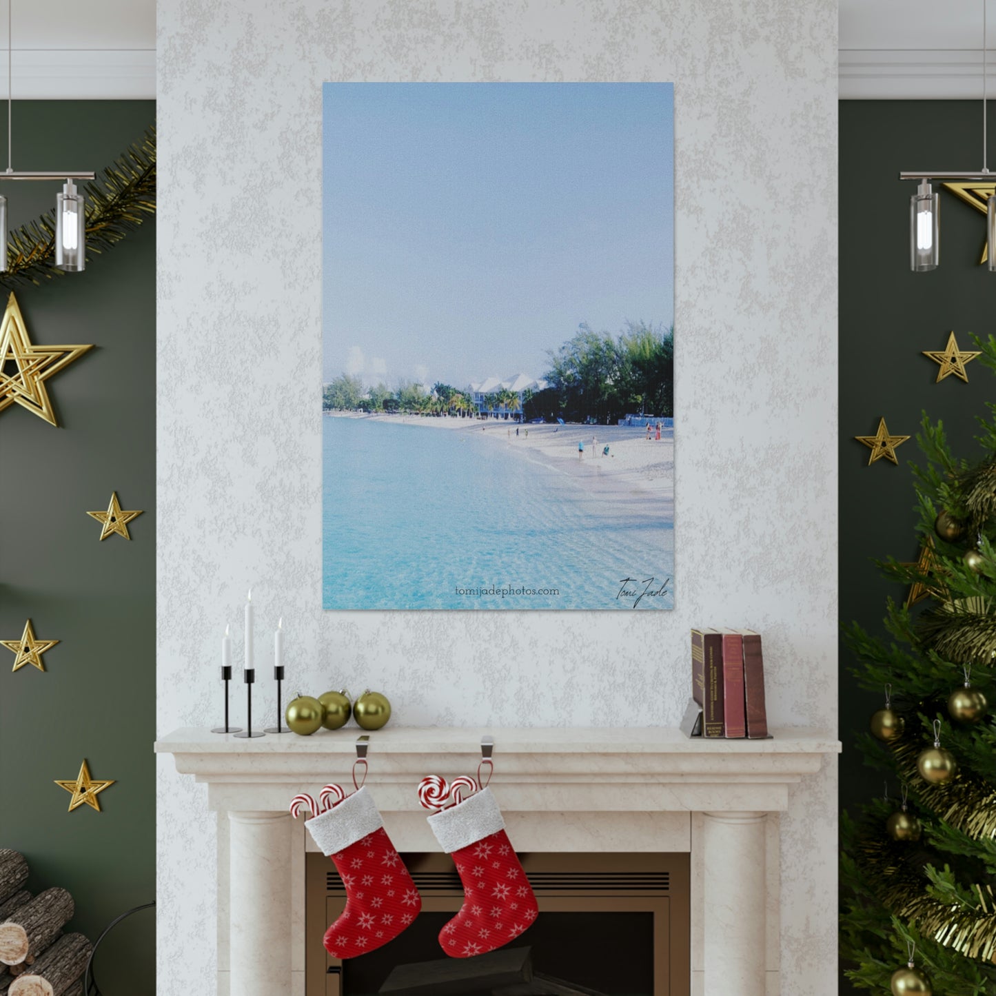 White Beach - Canvas Gallery Wraps - TomiJadePhotos