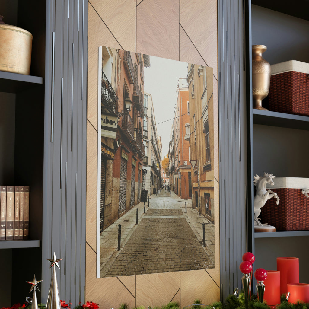 Nostalgic Streets - Canvas Gallery Wraps - TomiJadePhotos
