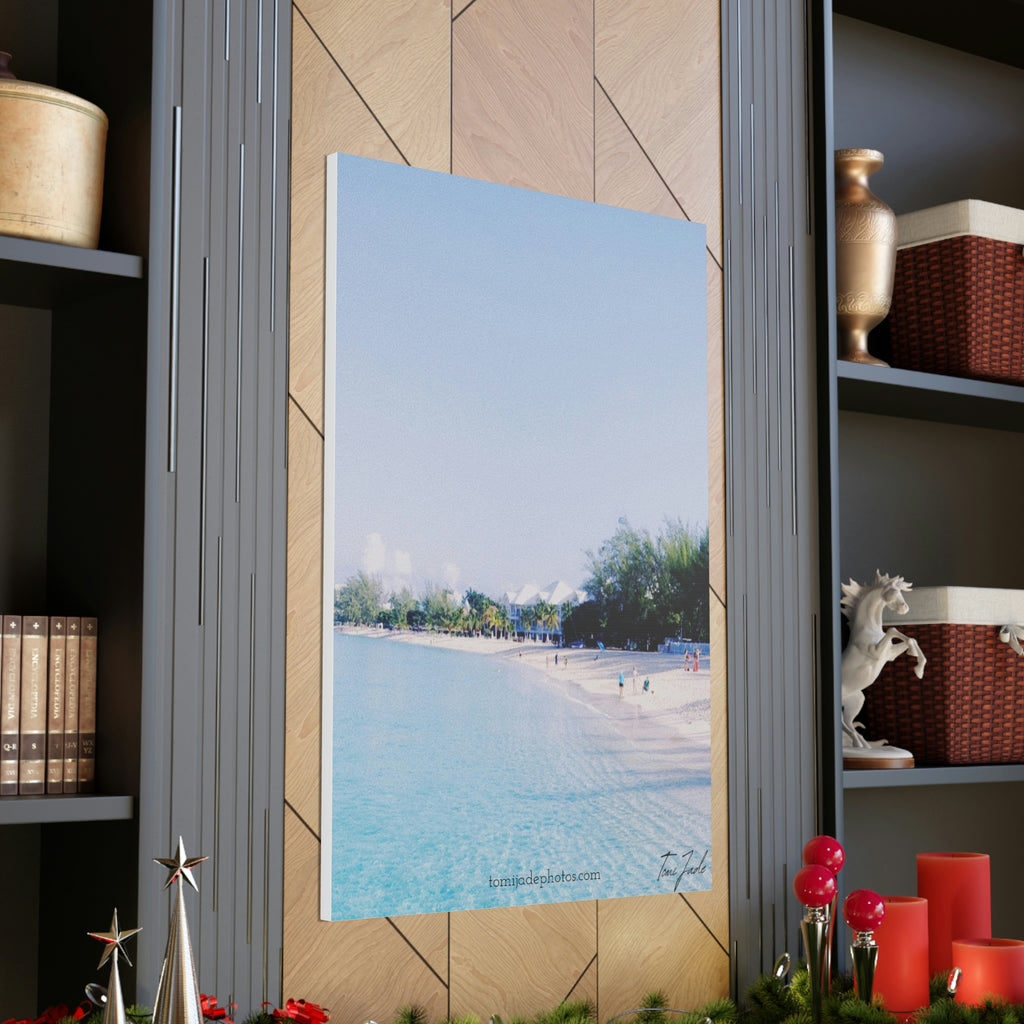 White Beach - Canvas Gallery Wraps - TomiJadePhotos