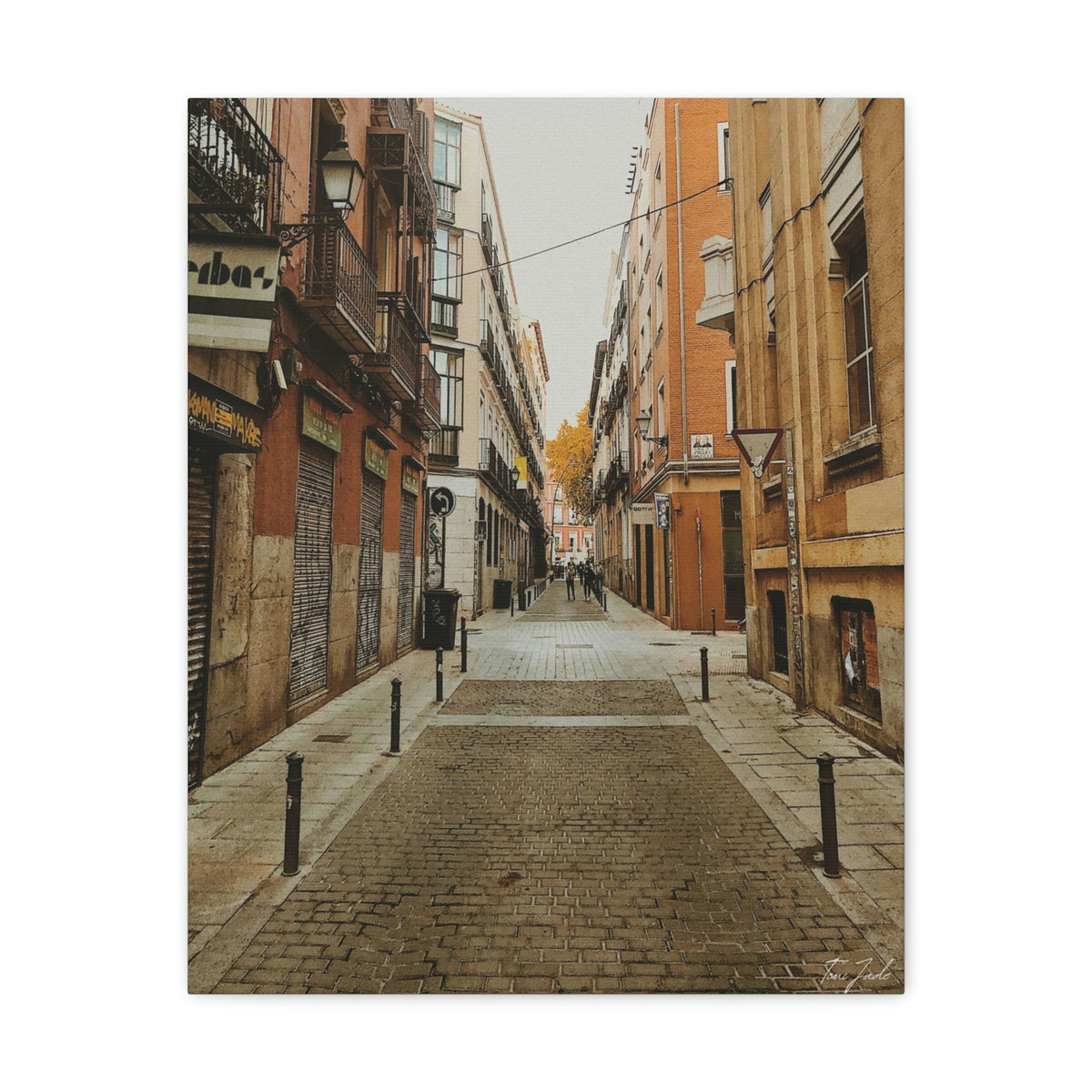 Nostalgic Streets - Canvas Gallery Wraps - TomiJadePhotos