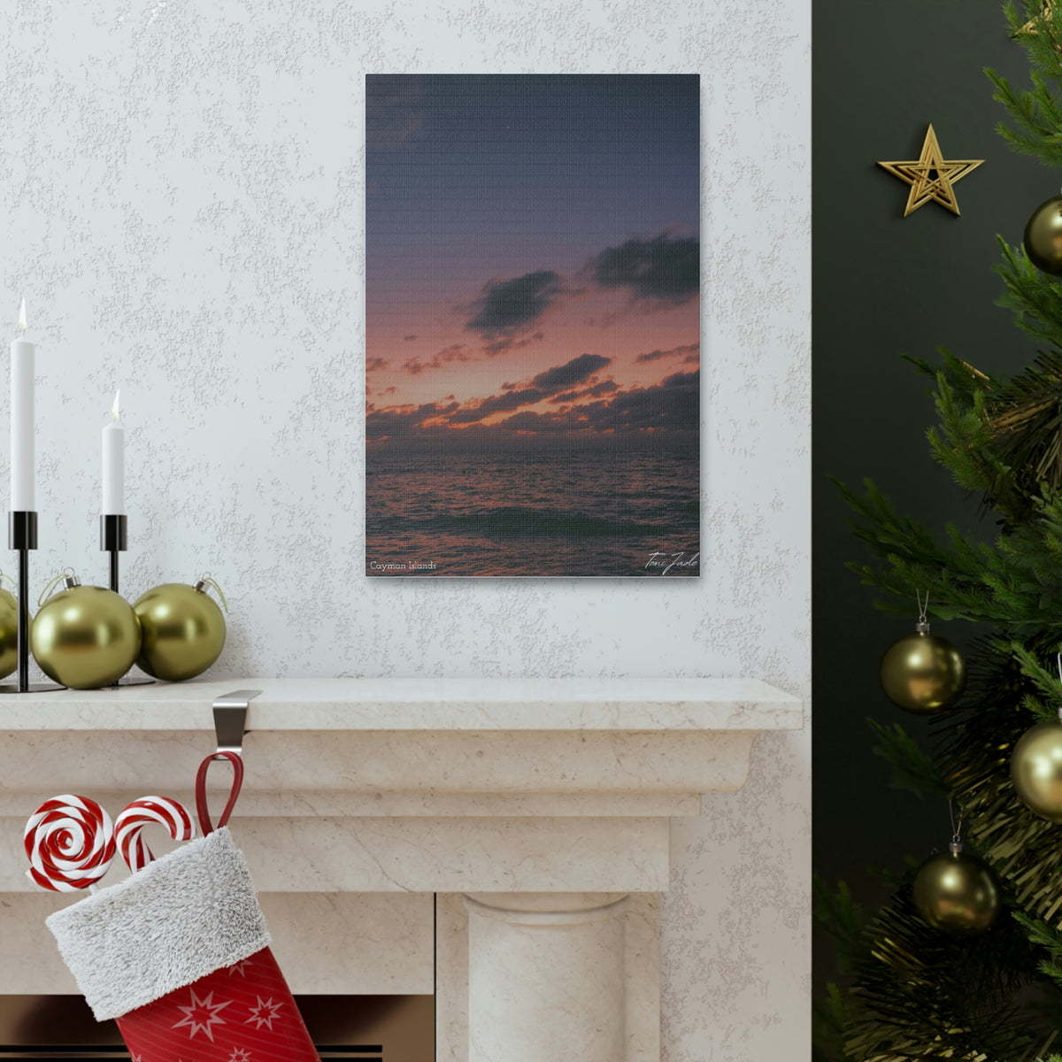 Night At The Beach - Canvas Gallery Wraps - TomiJadePhotos