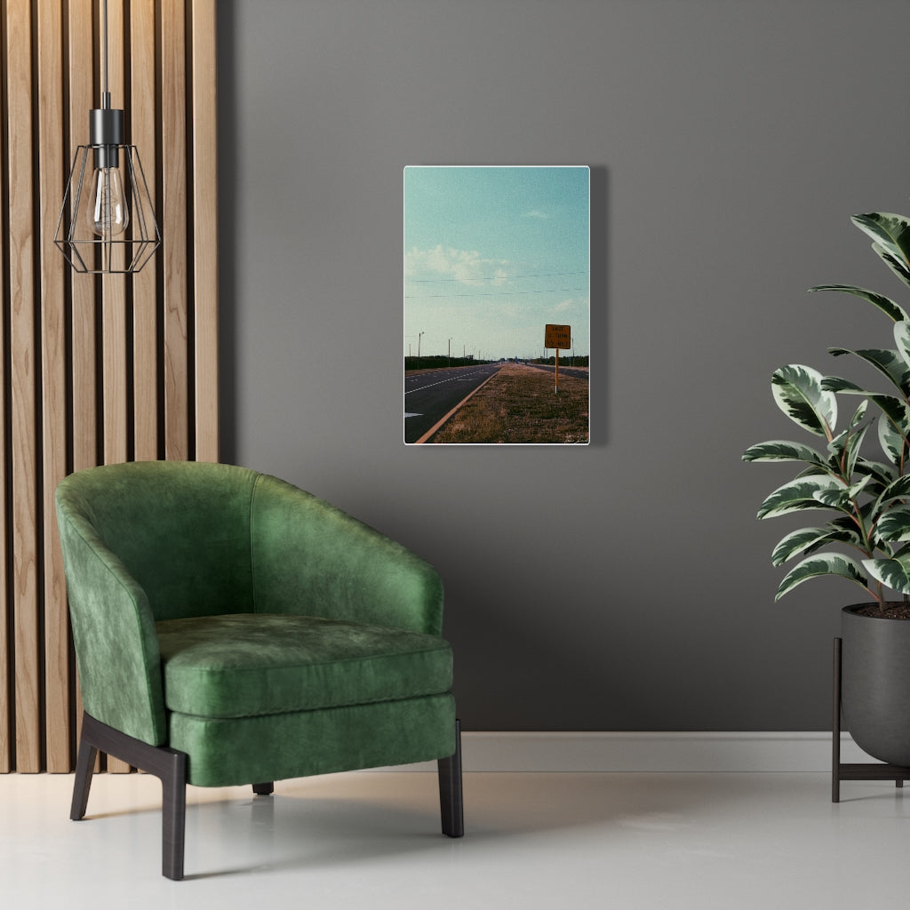 Road In The Horizon-Canvas Gallery Wraps - TomiJadePhotos