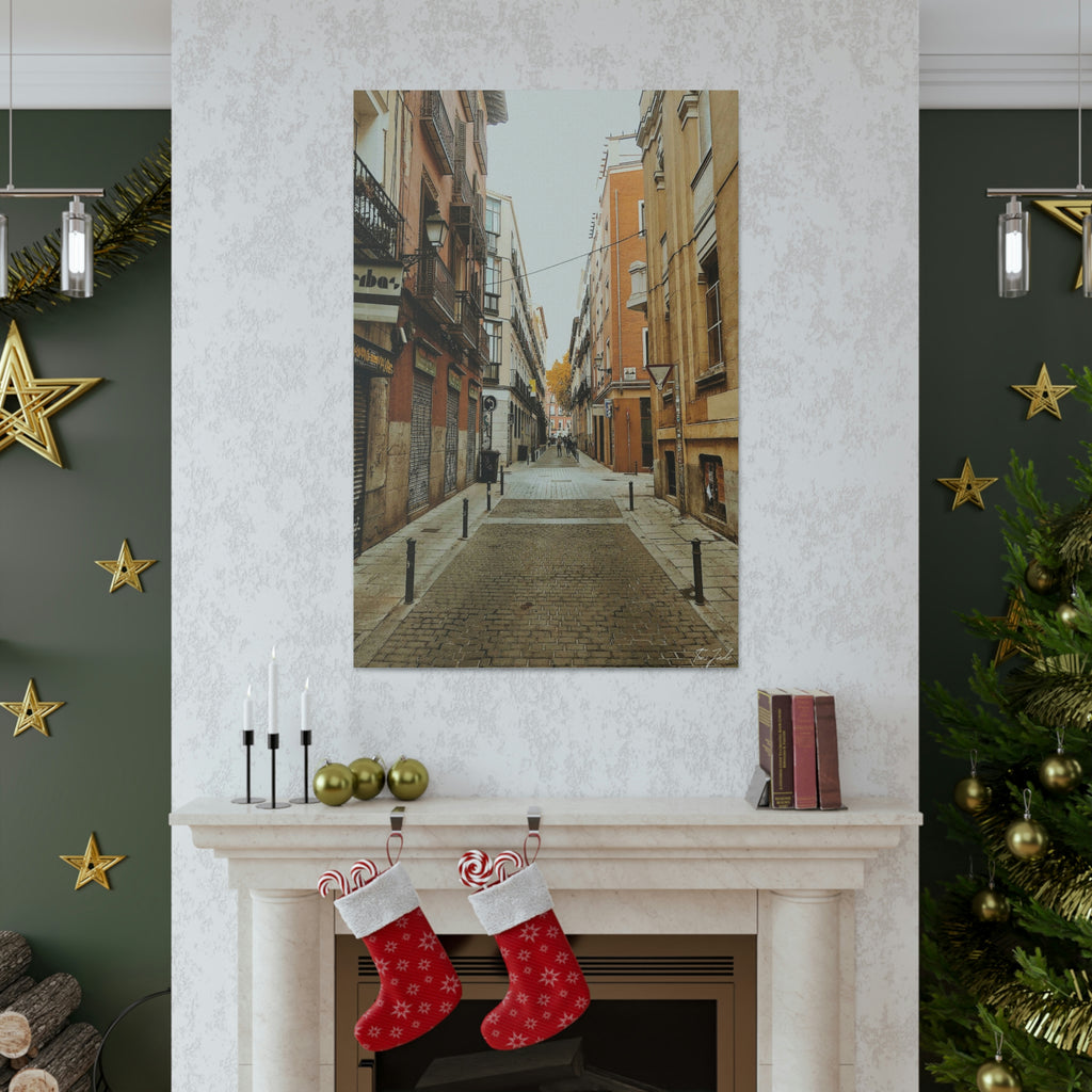 Nostalgic Streets - Canvas Gallery Wraps - TomiJadePhotos