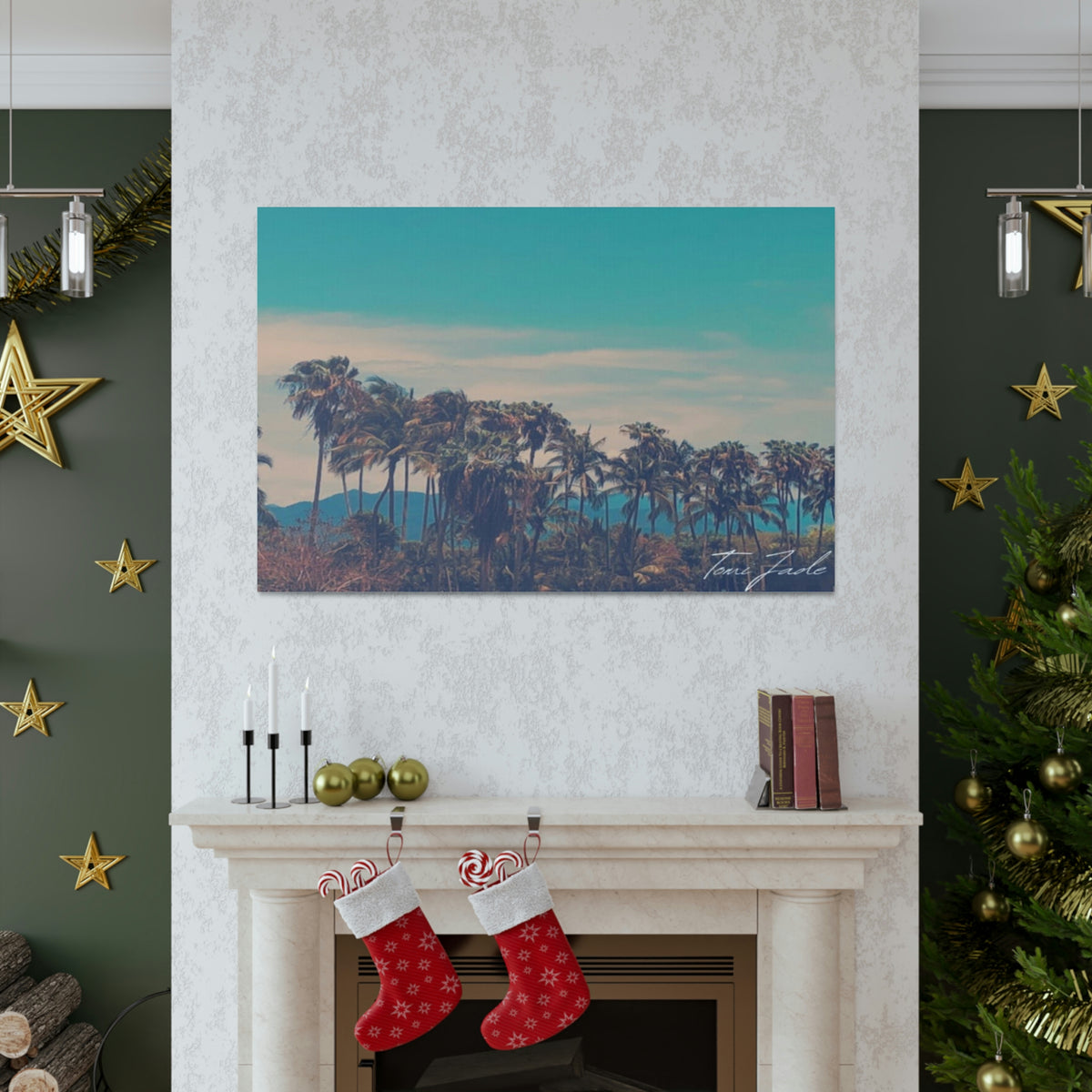 Hiding Mountains - Canvas Gallery Wraps - TomiJadePhotos