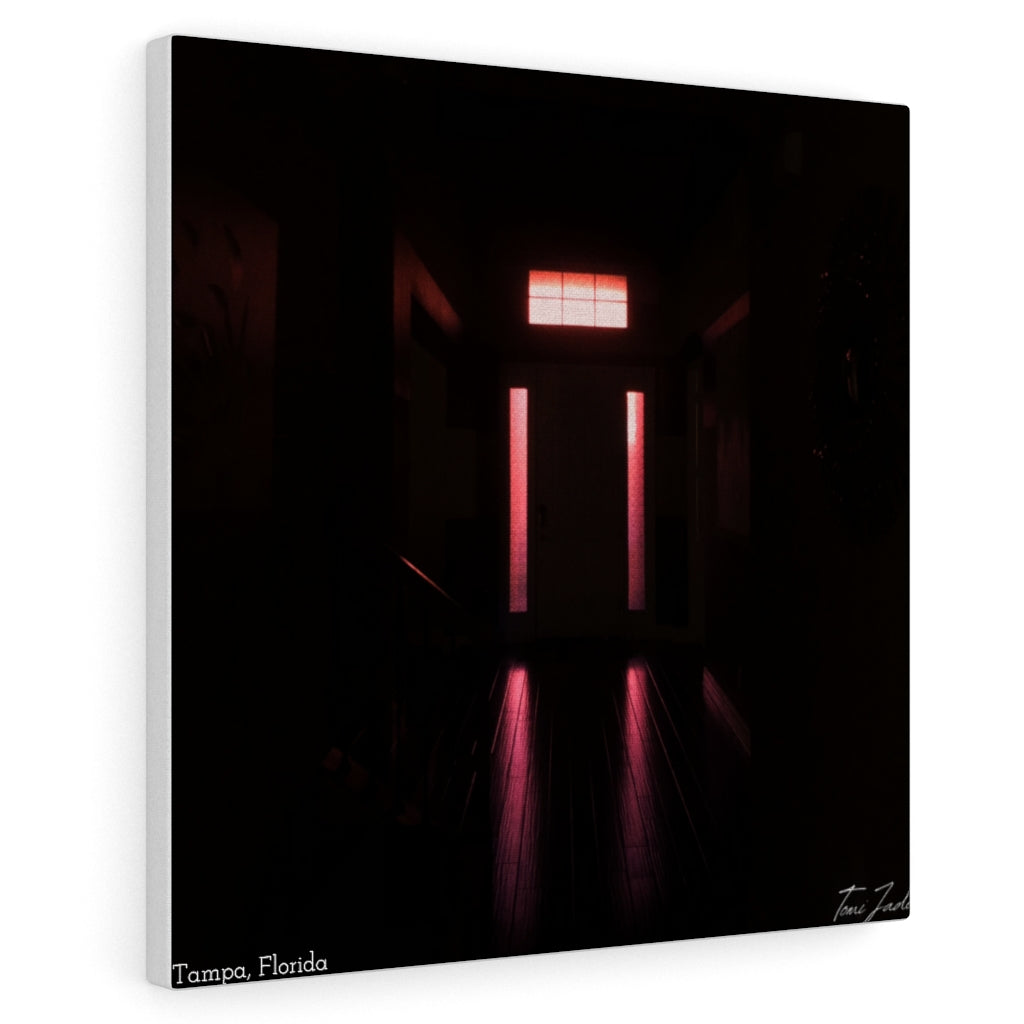 Sunset Shining Through My Windows - Canvas Gallery Wraps - TomiJadePhotos