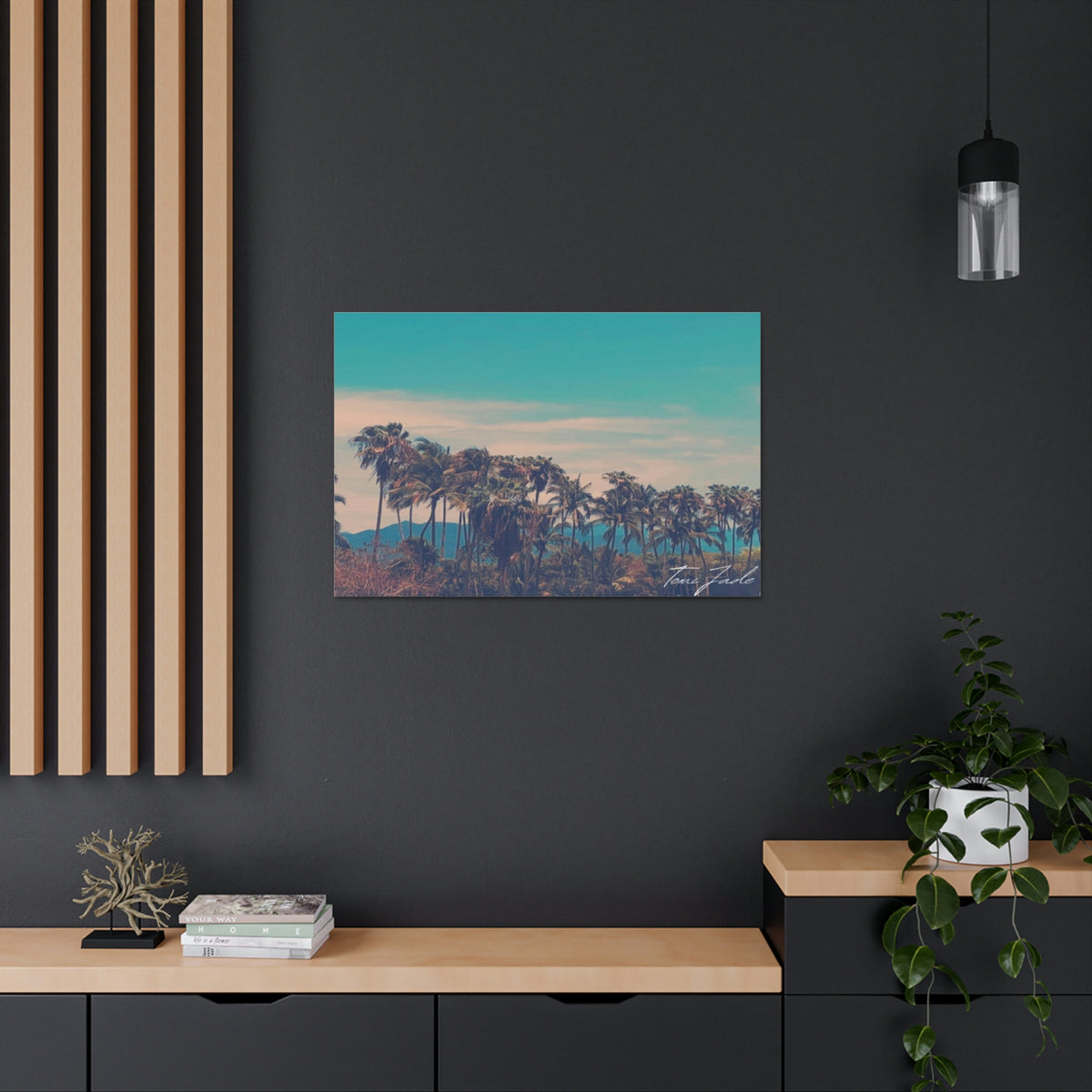 Hiding Mountains - Canvas Gallery Wraps - TomiJadePhotos