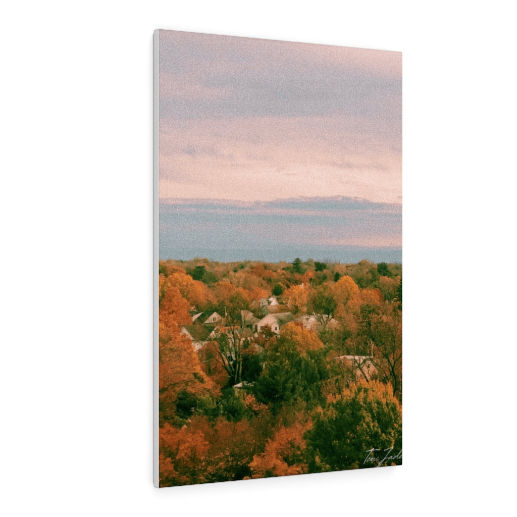 Homes In the Maryland Trees-Canvas Gallery Wraps - TomiJadePhotos