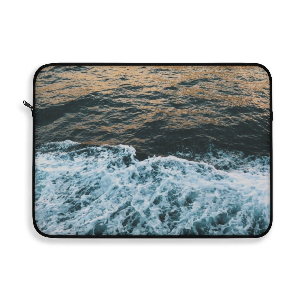 Rushing Waters-Laptop Sleeve - TomiJadePhotos