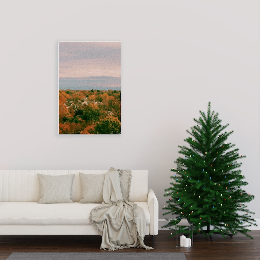 Homes In the Maryland Trees-Canvas Gallery Wraps - TomiJadePhotos