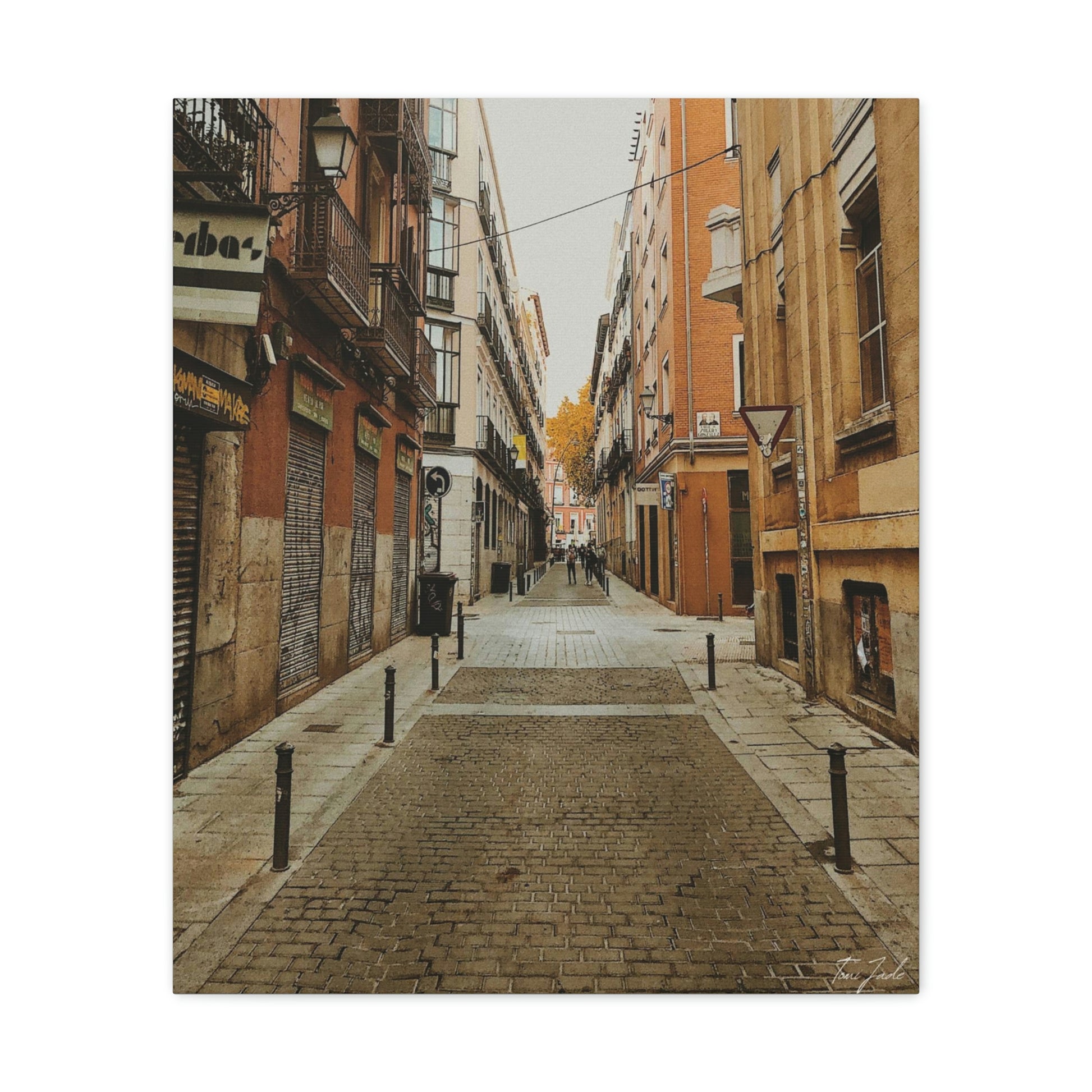 Nostalgic Streets - Canvas Gallery Wraps - TomiJadePhotos