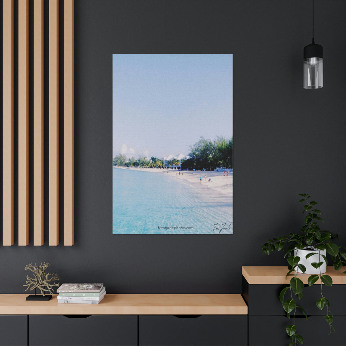 White Beach - Canvas Gallery Wraps - TomiJadePhotos