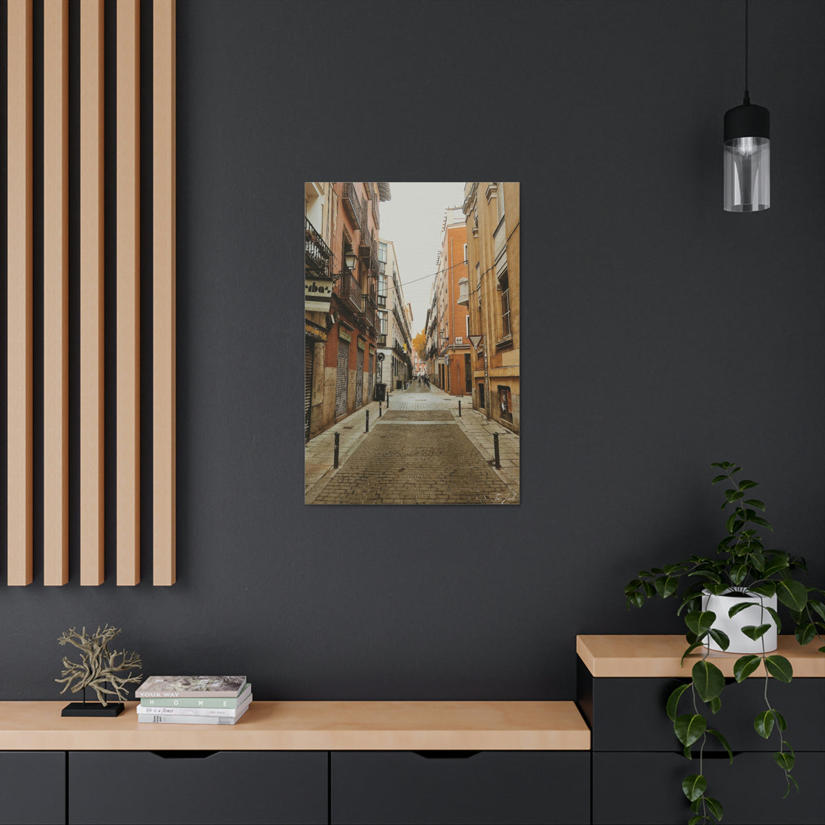 Nostalgic Streets - Canvas Gallery Wraps - TomiJadePhotos