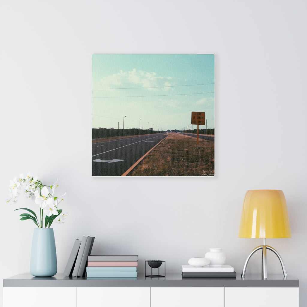 Road In The Horizon-Canvas Gallery Wraps - TomiJadePhotos