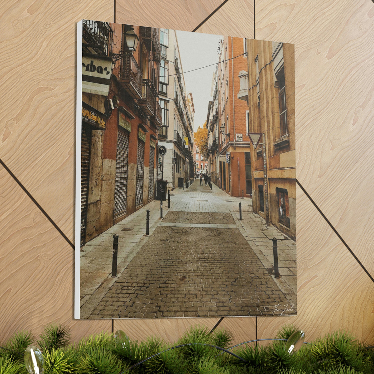 Nostalgic Streets - Canvas Gallery Wraps - TomiJadePhotos
