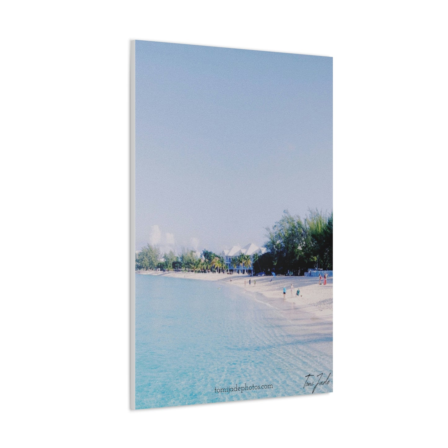 White Beach - Canvas Gallery Wraps - TomiJadePhotos