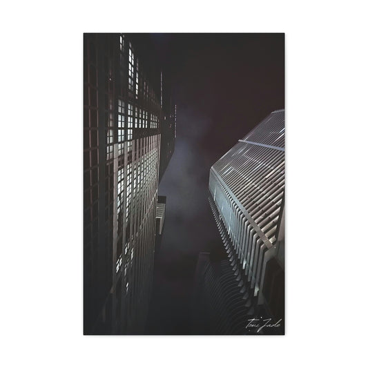 City Night Skies - Canvas Gallery Wraps - TomiJadePhotos