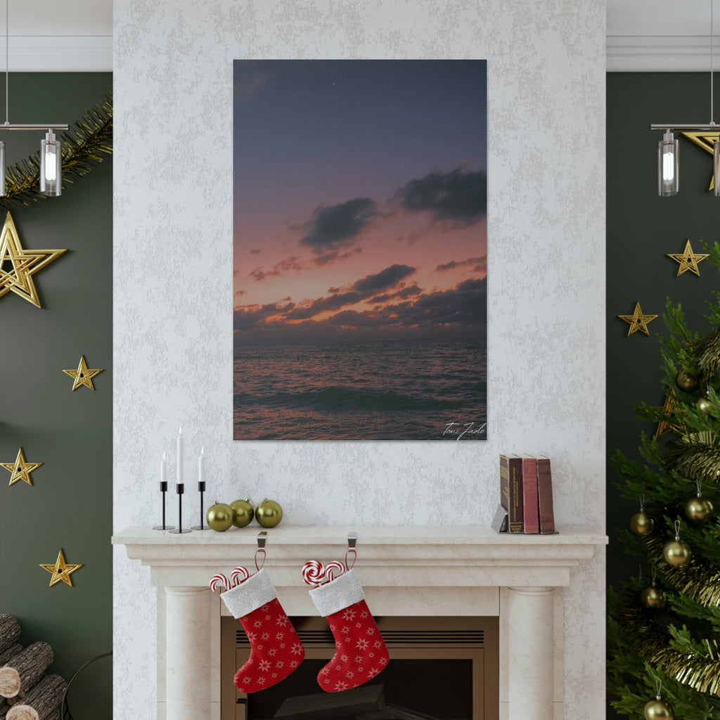 Night At The Beach - Canvas Gallery Wraps - TomiJadePhotos