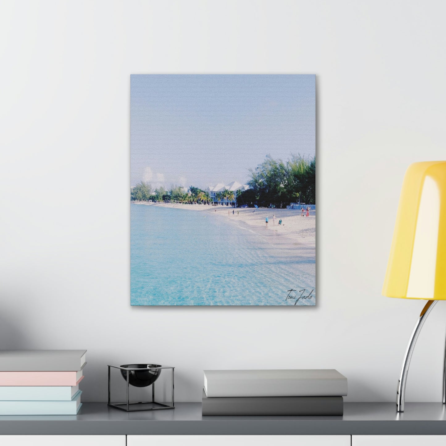 White Beach - Canvas Gallery Wraps - TomiJadePhotos